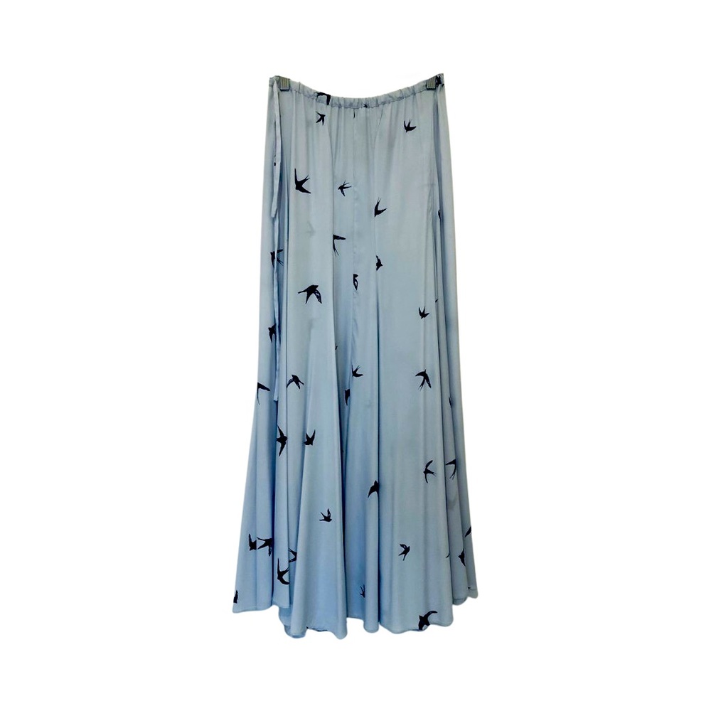 Long silk skirt - new with tags